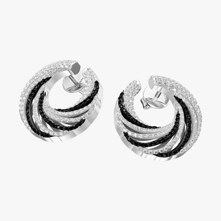 Two-Tone Floka Jewelry Earrings